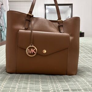 Michael Kors Tan Leather Tote